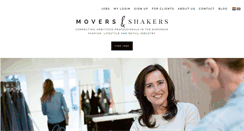 Desktop Screenshot of moversshakers.nl